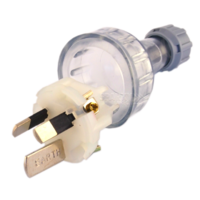 CLIPSAL 439S15 | 3 Pin 15Amp PlugTop (Transparent)