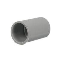 NLS 30076 | 25mm PVC Coupling Plain Grey | TC25