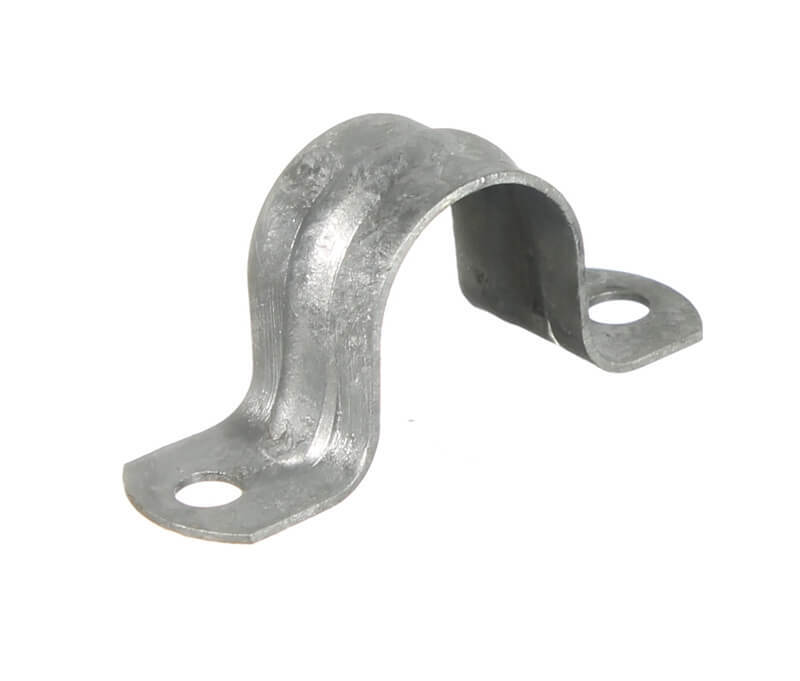 NLS 30584 | Saddle Double Sided 25mm Heavy Duty Galvanised (50 Pack)