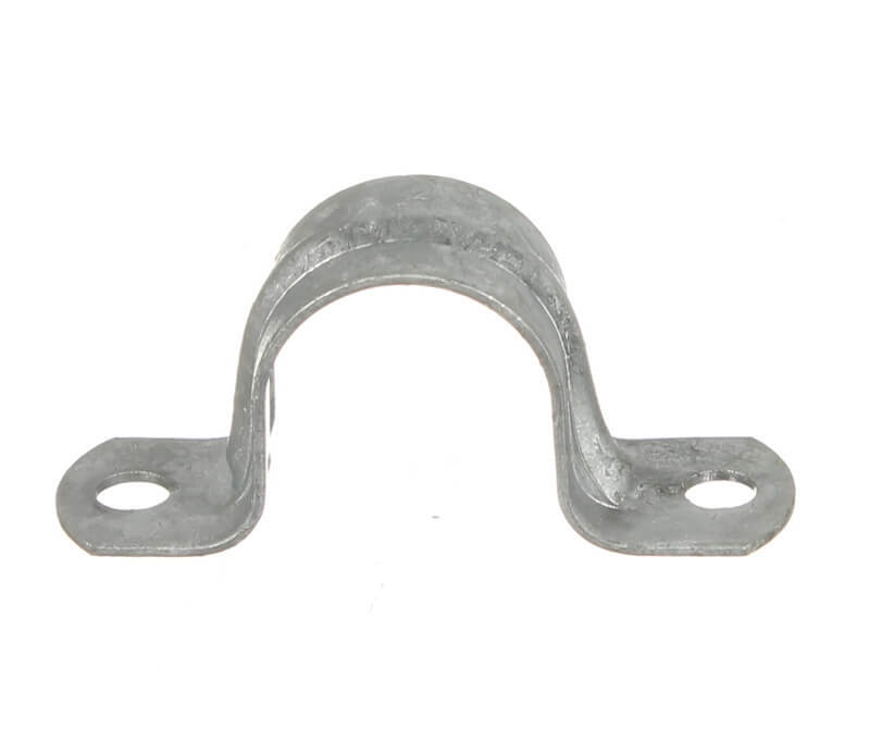 NLS 30584 | Saddle Double Sided 25mm Heavy Duty Galvanised (50 Pack)