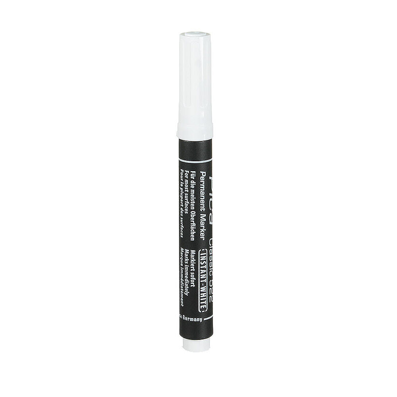 Pica Marker 522-52 | Classic 522 Instant White Permanent Marker 1-4mm