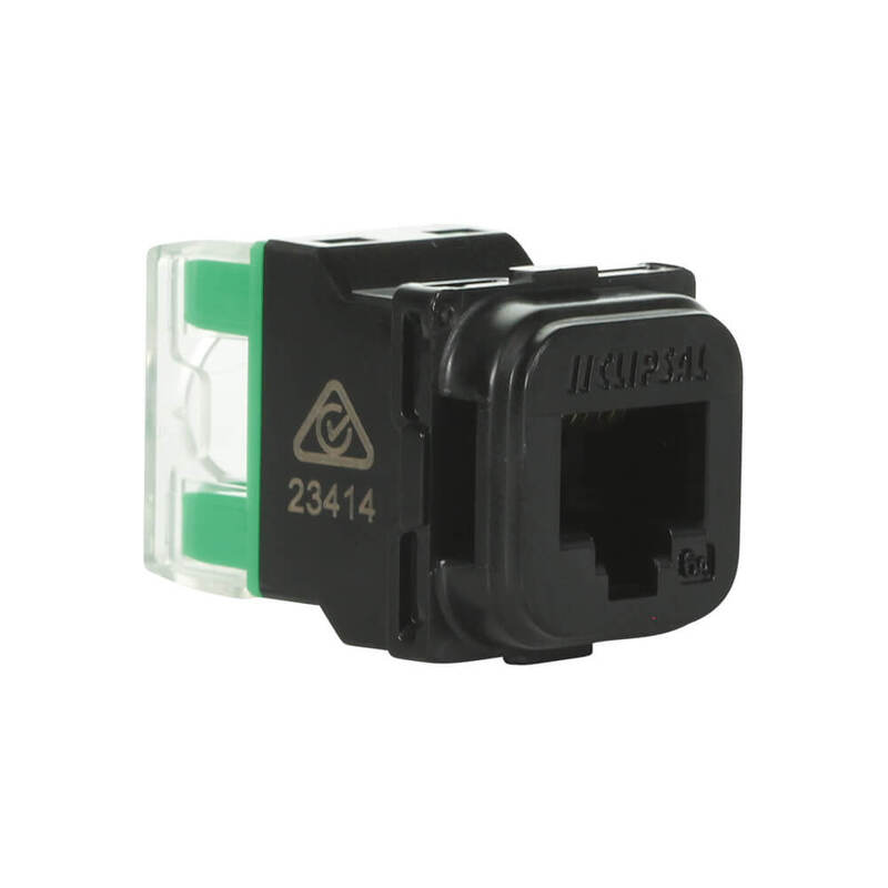 Clipsal Actassi RJ45 CAT6A Connector - High-Performance Network Solution