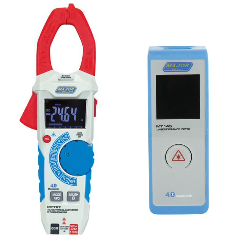 BT 600A AC/DC Thermometer Clamp Meter - Major Tech