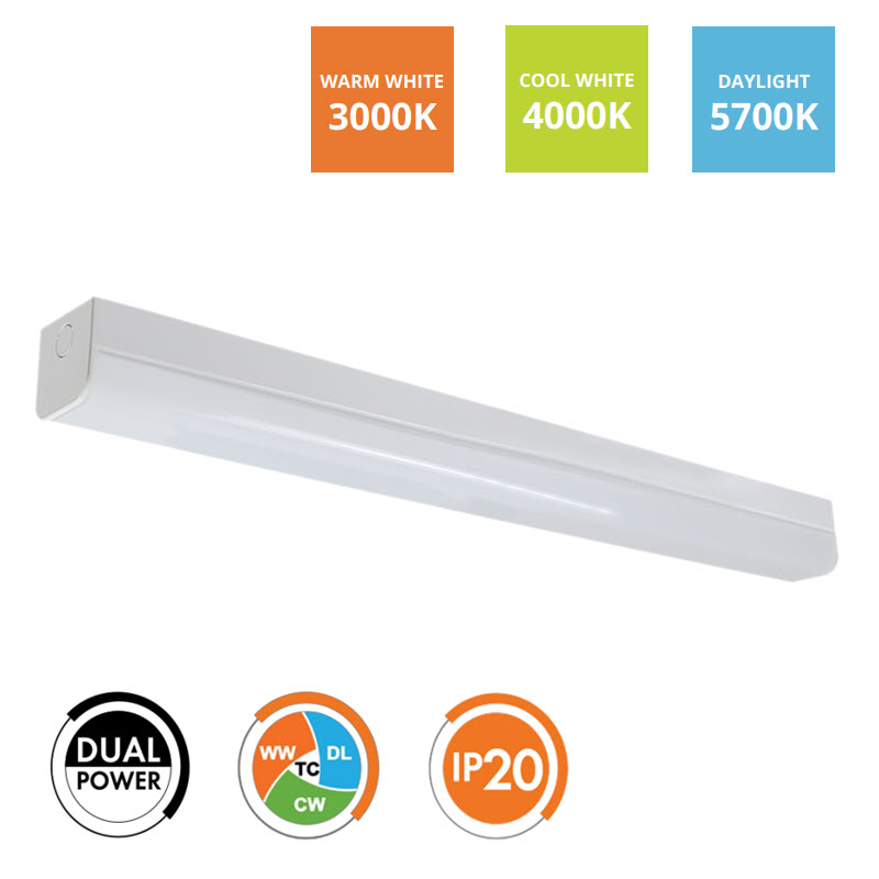 Sal weatherproof on sale led batten