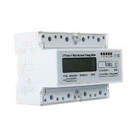 Tesla ADM100TC | 3 Phase 100Amp Kilowatt Hour Meter Din Rail | Digital