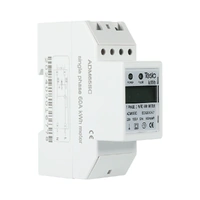 Tesla ADM65SC | 1 Phase 60Amp Kilowatt Hour Meter DIN Rail | Digital