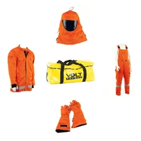 Volt Safety ARC-KIT4-S-L | Arc flash Kit HRC4 43cal/cm2 – Sherwood Nomex - Standard Hood | Size: L