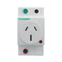 CSG DRSO315 | Fusion DIN Rail Socket Outlet 3 Pin 2 Pole 15A