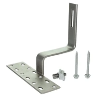 Clenergy ER-I-01 | PV-ezRack Tile Interface Bracket | Silver