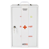 MEDIQ FAMKC | 5 Module First Aid Cabinet Wall Mount | 257 Pieces