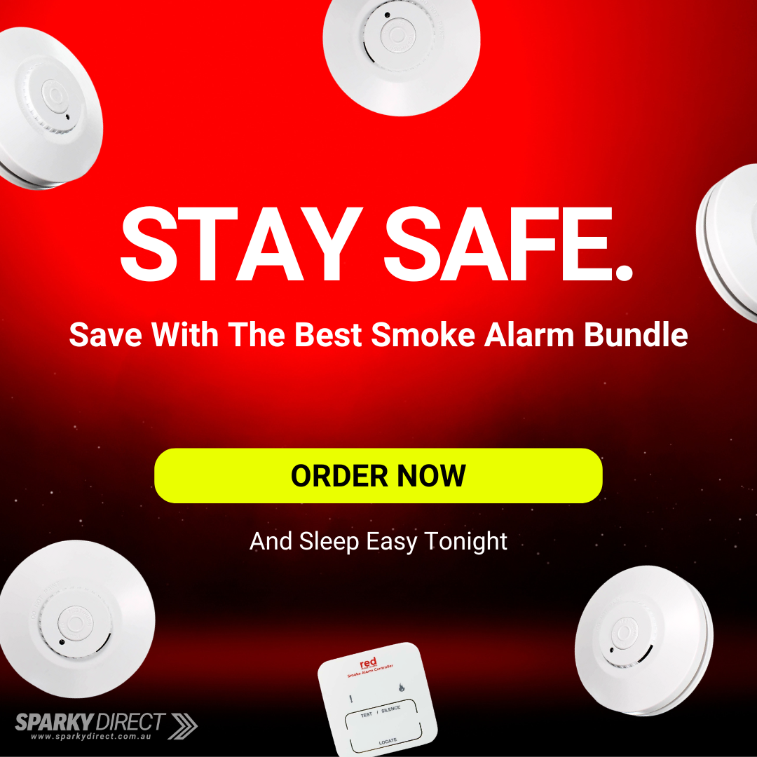 Red Smoke Alarms | R10RF-5Bundle